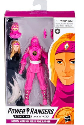 Mighty Morphin Ninja Pink Ranger - Power Rangers Lightning Collection