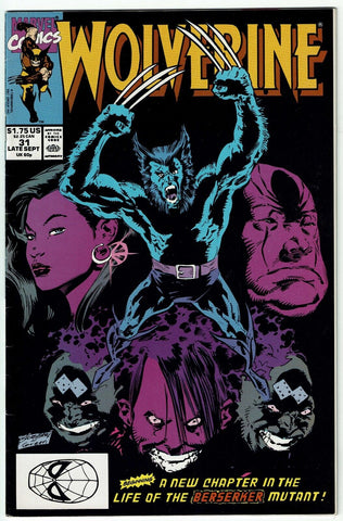 Wolverine #31 - Marvel Comics - 1990