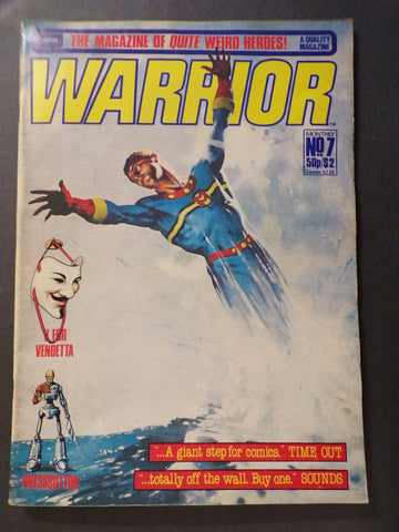 Warrior #7 - Quality Magazines - 1982