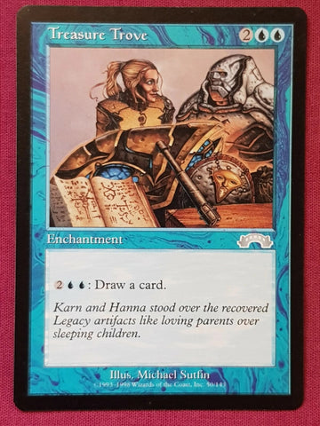 "Treasure Trove" x4 - Magic The Gathering Card - Exodus - 4-Card Playset