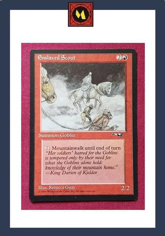 "Enslaved Scout" - Magic The Gathering Card - Alliances