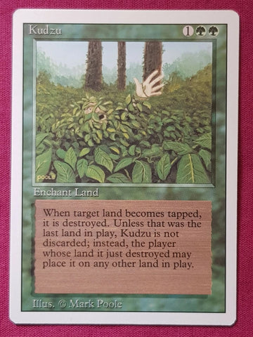 "Kudzu" - Magic The Gathering Card - Revised