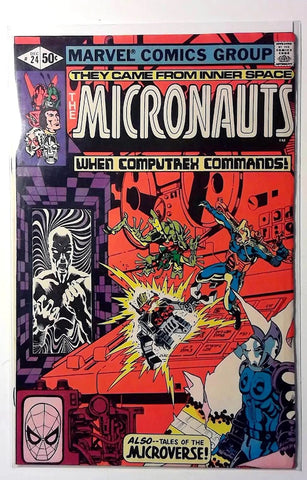 Micronauts #24 - Marvel Comics - 1980