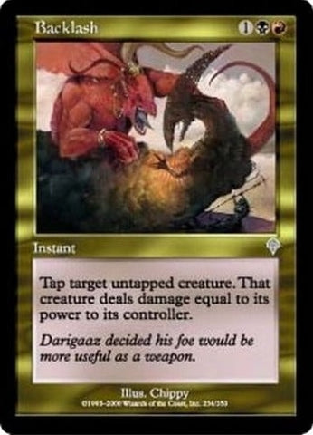 "Backlash" - Magic The Gathering - Invasion