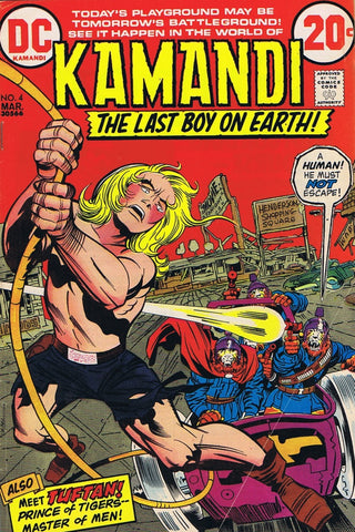 Kamandi, The Last Boy on Earth #4 - DC Comics - 1973