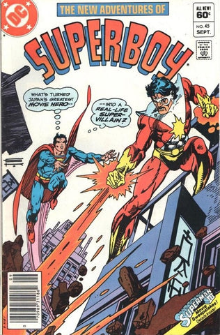 New Adventures Of Superboy #45 - #49 (5x Comics) - DC Comics - 1983/4