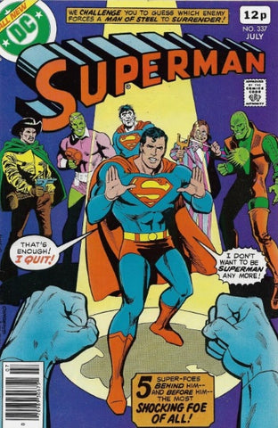 Superman #337 - DC Comics - 1979