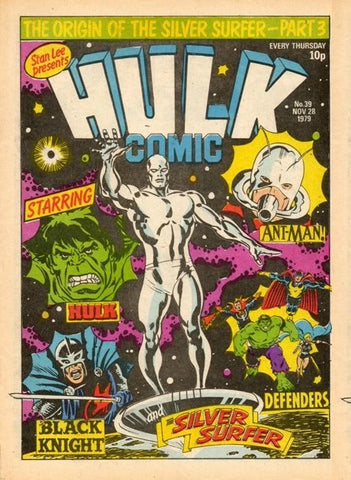 Hulk Comic #39 - Marvel Comics/British - 1979
