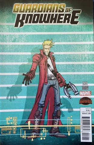 Guardians Of Knowhere #1 - Marvel - 2015 - Connecting Starlord Variant