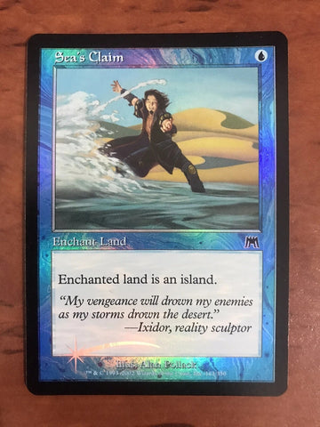 "Sea's Claim" - Magic The Gathering Card - Onslaught