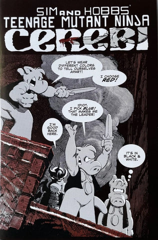 Teenage Mutant Ninja Cerebi #1 - Aardvark Vanaheim - 2018