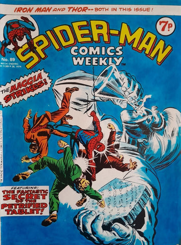 Spider-Man Comics Weekly #89 - Marvel Comics - 1974
