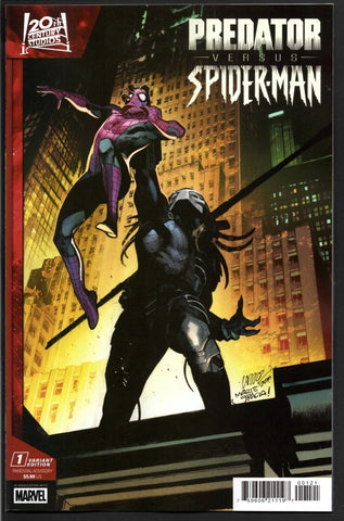 Predator Versus Spider-Man #1 - Marvel Comics - 2025 - Larraz Variant