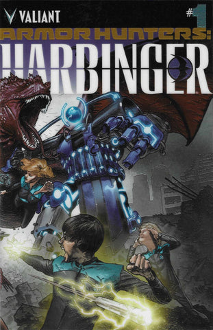 Armor Hunters: Harbinger #1 - Valiant Comics - 2014 - Chromium Cover