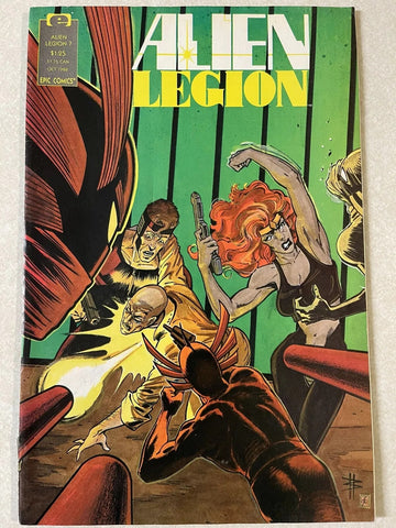 Alien Legion #7 - Epic Comics - 1988