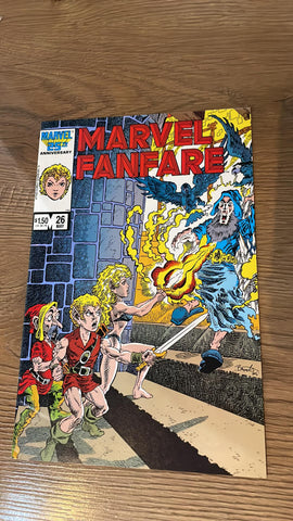 Marvel Fanfare #26 - Marvel Comics - 1986