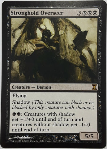 "Stronghold Overseer" - Magic The Gathering Card - Time Spiral