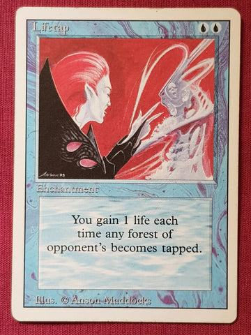 "Lifetap" - Magic The Gathering - Revised