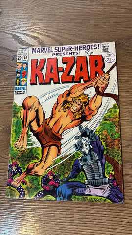 Marvel Super-Heroes #19 - Marvel Comics - 1973 - Ka-Zar