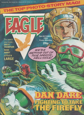 Eagle 9th October 1982 - IPC Magazines - British Comic - 1982