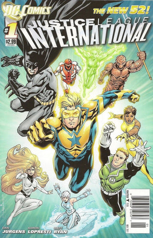 Justice League International #1 - #6 (6x Comics RUN) - DC - 2011/2