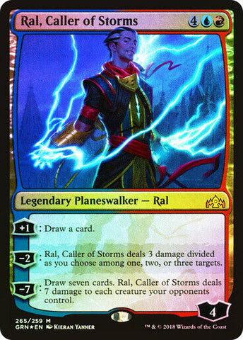 Ral, Caller of Storms - MTG Magic the Gathering Card - FOIL