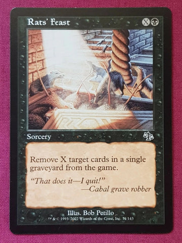 "Rats' Feast"  - Magic The Gathering - Judgment