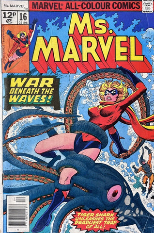 Ms Marvel #16 - Marvel Comics - 1978 - 1st Cameo App Of Mystique