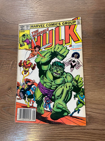 The Incredible Hulk #283 - Marvel Comics - 1983