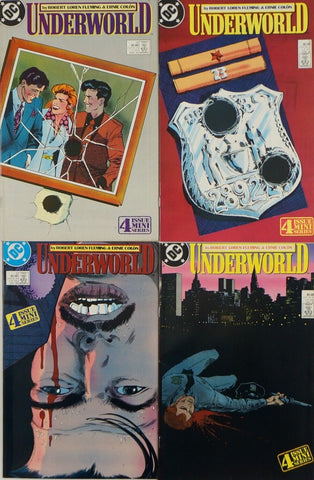 Underworld #1 - #4 (Set of 4x Comics) - DC Comics - 1987