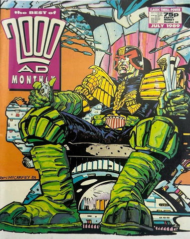 Best Of 2000 AD Monthly #46 - British Comics - 1989