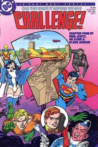 DC Challenge #4 - DC Comics - 1986