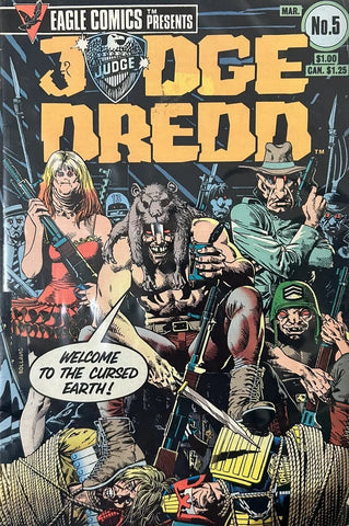 Judge Dredd #5 - Eagle Comics - 1984