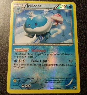 "Jellicent" 45/149 Boundaries Crossed - Pokémon Card - Reverse Holo