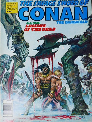 Savage Sword of Conan #39 - Marvel / Curtis Magazines - 1978