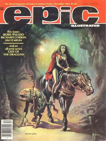 Epic Illustrated Magazine - Curtis Magazines / Marvel - December 1982