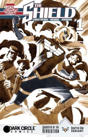 The Shield #1 - Dark Circle Comics - 2016 - Local Comic Shop Day Variant