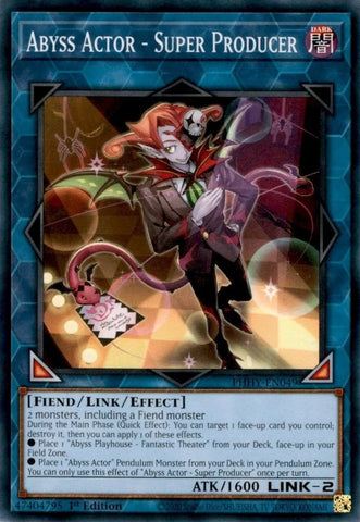 "Abyss Actor" PHHY-EN049 - Yu-Gi-Oh! - 3x Cards Playset - Photon Hypernova