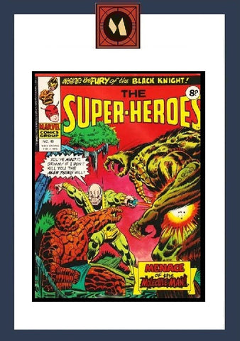 The Super-Heroes #49 - Marvel Comics / British - 1976