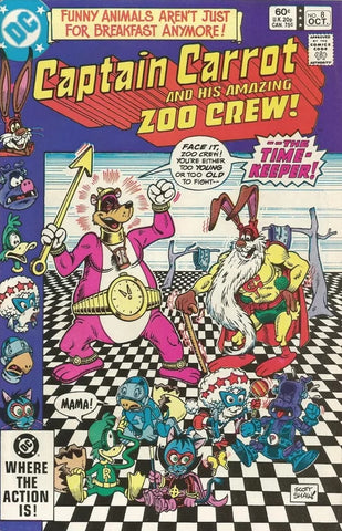 Captain Carrot & His Amazing Zoo Crew #8 - DC Comics - 1982