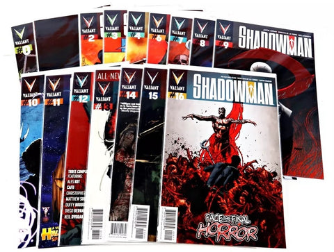 Shadowman #0 - #16 (17x Comics RUN) - Valiant Comics - 2013+