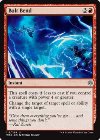 "Bolt Bend" - Magic The Gathering Card - War Of The Spark