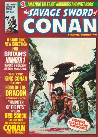 Savage Sword of Conan Monthly #37 - Marvel Comics - 1980