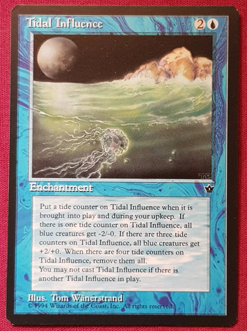 "Tidal Influence" - Magic The Gathering Card - Fallen Empires