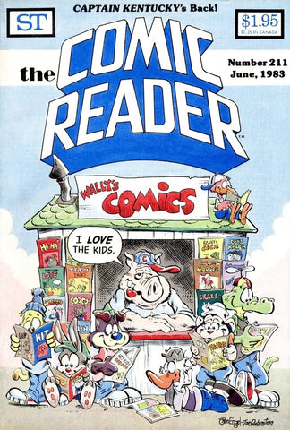 Comic Reader #211 - Street Enterprises - 1983