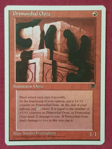 "Primordial Ooze" - Magic The Gathering Card - Chronicles