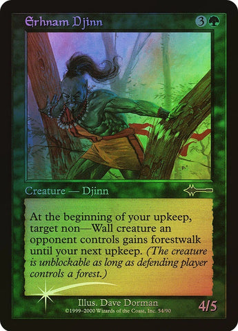 "Erhnam Djinn" FOIL - Magic The Gathering Card - Beatdown