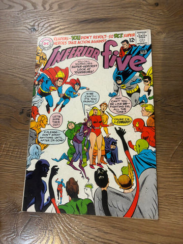 Inferior Five #6 - DC Comics - 1968