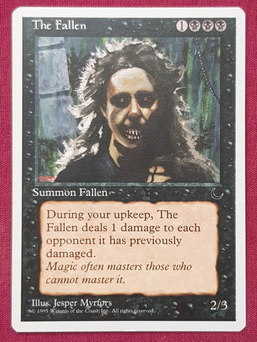 "The Fallen" - Magic The Gathering Card - Chronicles