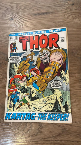 Mighty Thor #196 - Marvel Comics - 1972